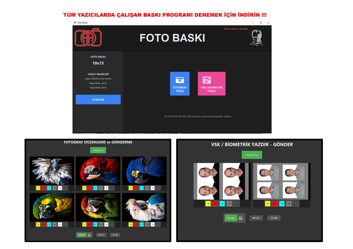 Fotoğraf Baskı Programı - İzmir