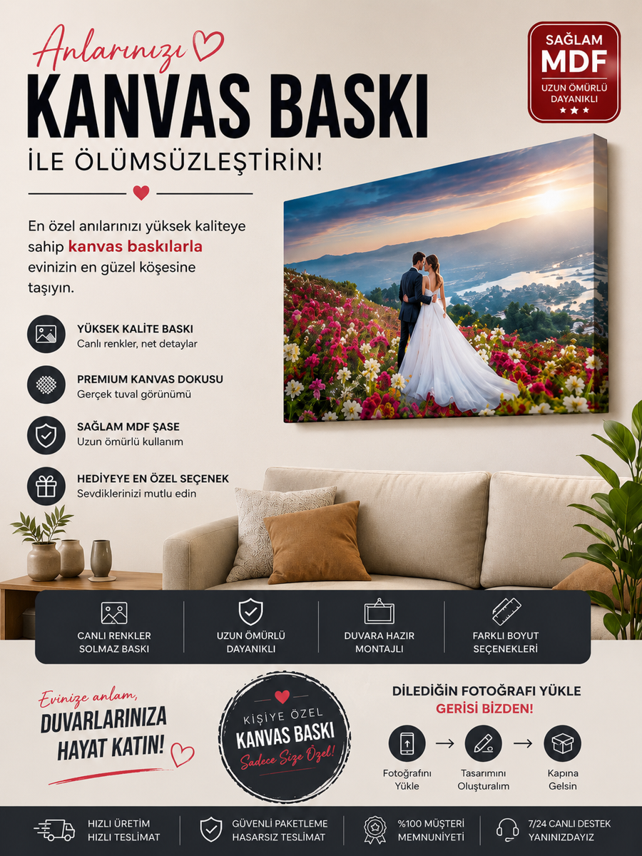Kanvas Baskı